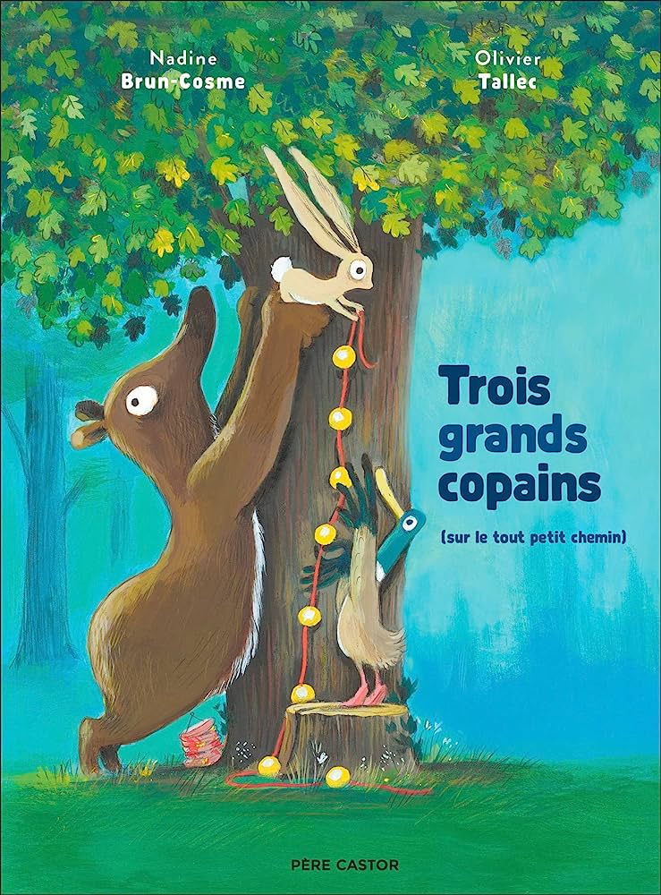 Trois grands copains