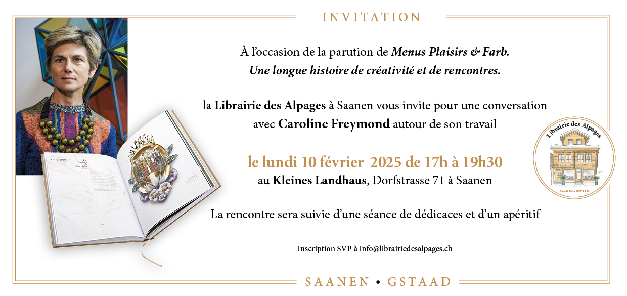 Conversation avec Caroline Freymond