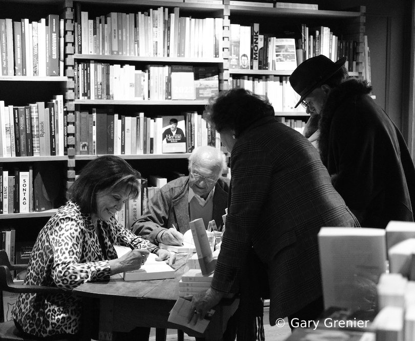 Anne Sinclair and Pierre Nora