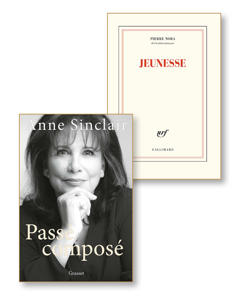 Anne Sinclair and Pierre Nora