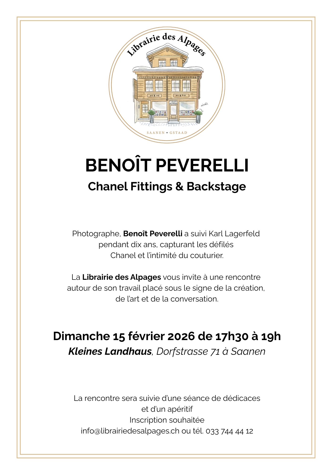 Rencontre avec Benoît Peverelli