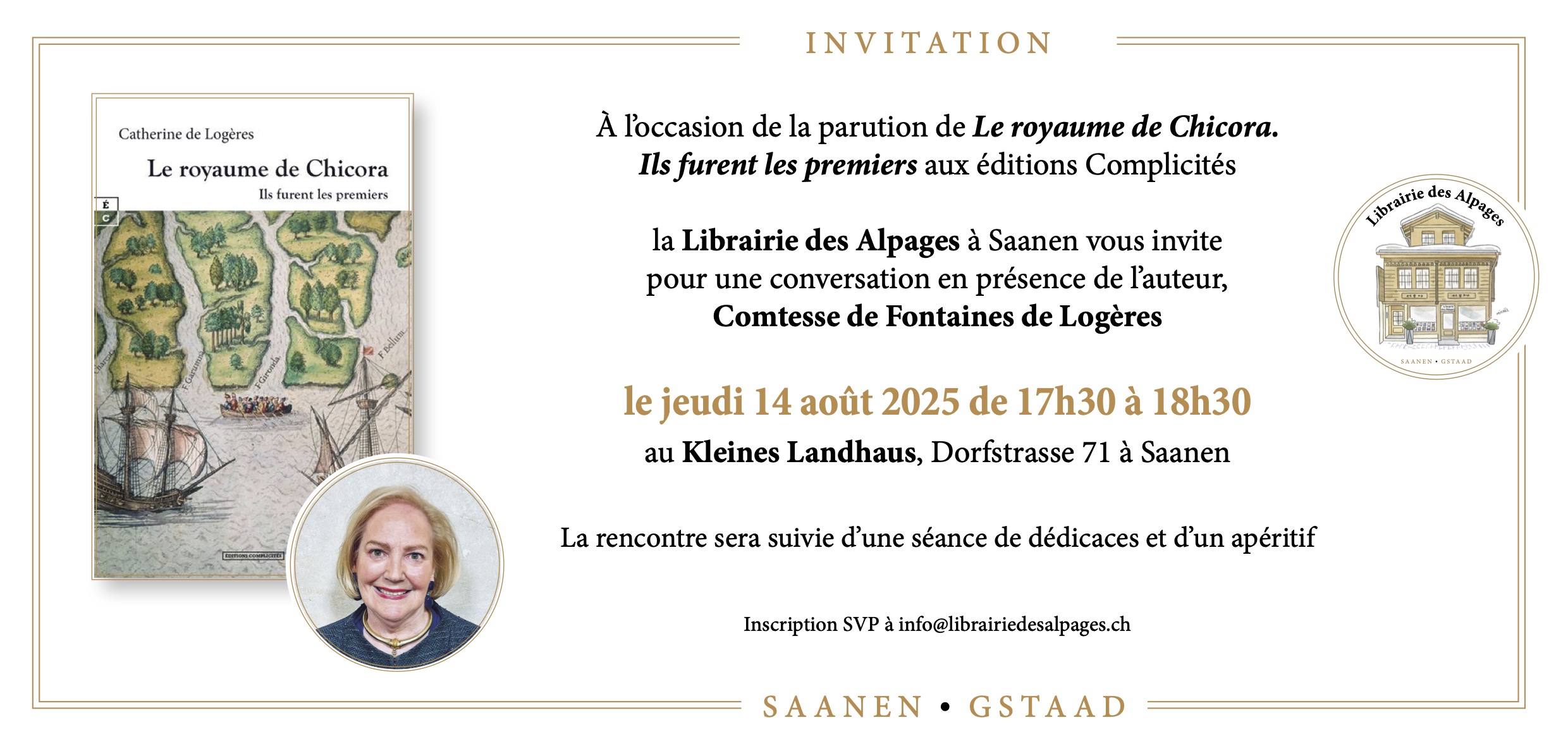 Rencontre avec Catherine de Logères